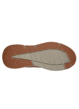 Chaussures Skechers Bengao marron pour homme