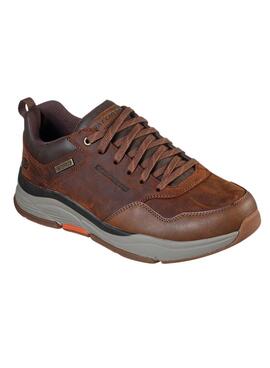 Chaussures Skechers Bengao marron pour homme