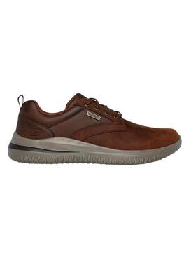 Chaussures Skechers Denton marron pour homme