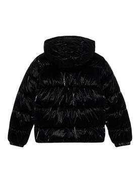 Veste matelassée Levi's Shiny noire pour fille