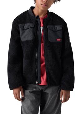 Veste Levi's Utility noire pour enfant