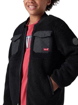Veste Levi's Utility noire pour enfant