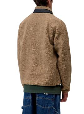 Veste polaire Carhartt Prentis camel pour homme
