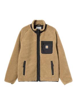 Veste polaire Carhartt Prentis camel pour homme