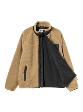 Veste polaire Carhartt Prentis camel pour homme