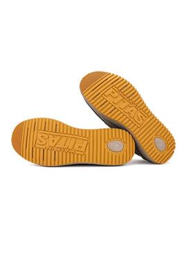 Chaussures bateau Walkin Pitas Denver gris pour homme