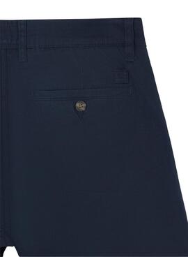 Pantalon chinois Silbon Casual bleu marine pour homme