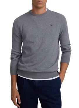 Maillot basique gris Silbon pour homme