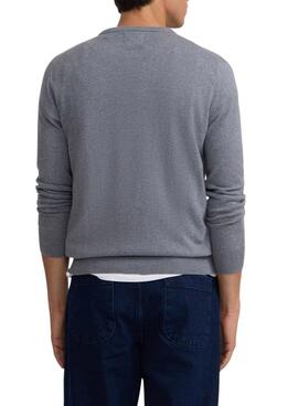 Maillot basique gris Silbon pour homme