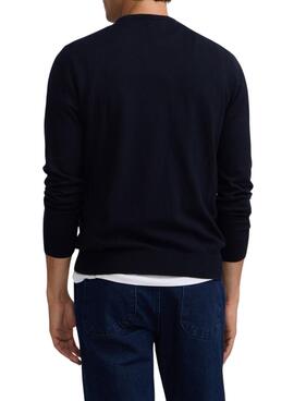 Maillot de base Silbon bleu marine pour homme
