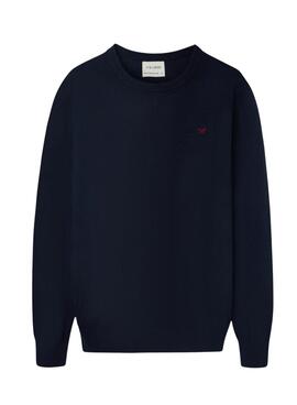 Maillot de base Silbon bleu marine pour homme