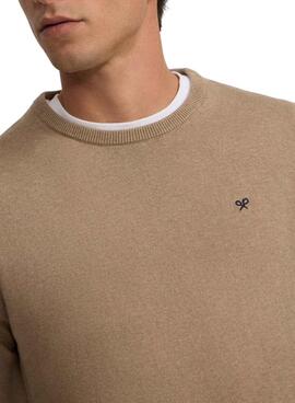 Maillot de base beige pour homme Silbon.