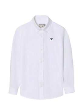 Chemise Silbon Oxford blanche pour enfant