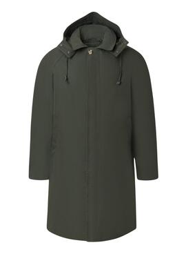 Trench-coat Silbon vert pour homme