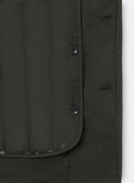 Trench-coat Silbon vert pour homme
