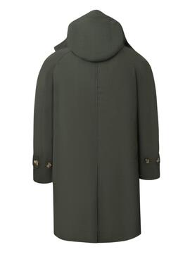 Trench-coat Silbon vert pour homme