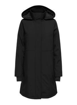 Parka noir pour femme Only Kara