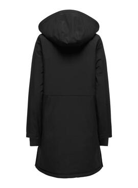 Parka noir pour femme Only Kara