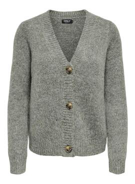 Gilet en tricot vert pour femme Only Zoey.