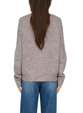 Gilet en tricot Only Zoey violet pour femme