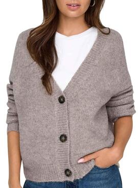 Gilet en tricot Only Zoey violet pour femme