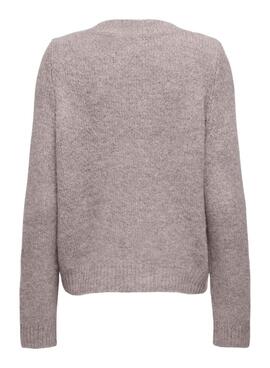 Gilet en tricot Only Zoey violet pour femme