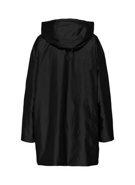 Imperméable réversible Only Fry noir et imprimé animal pour femme
