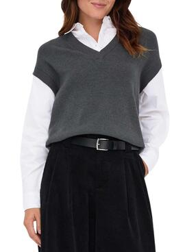 Maillot Only Payson combo gris pour femme.