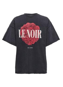 T-shirt Only Kinna noir pour femme