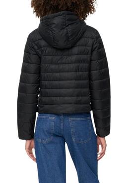 Veste matelassée Only Tahia noire pour femme