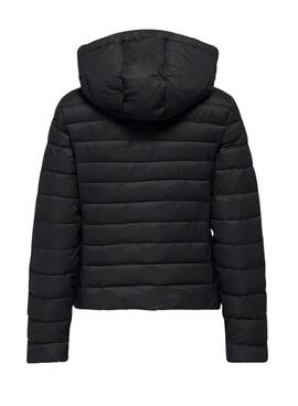 Veste matelassée Only Tahia noire pour femme
