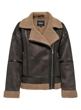 Veste marron Only Onlkendra pour femme