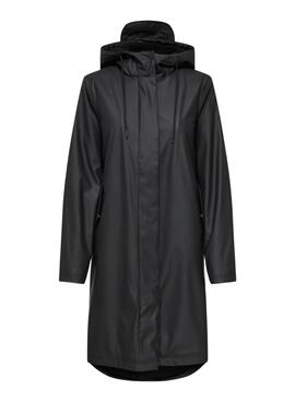 Imperméable noir Only Onlelisa pour femme