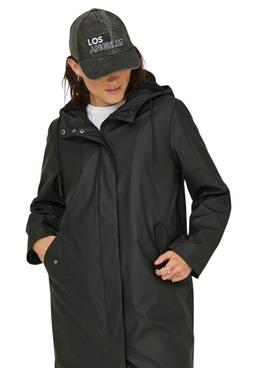 Imperméable noir Only Onlelisa pour femme