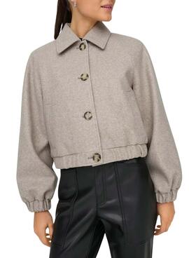 Veste grise pour femme Only Onlnancy