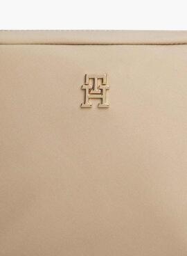 Sac à main Tommy Hilfiger Popette en nylon beige pour femme