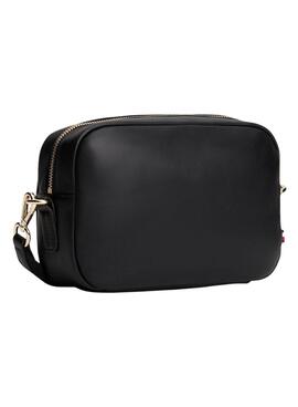 Sac à main Tommy Hilfiger Popette Soft noir pour femmes