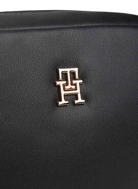 Sac à main Tommy Hilfiger Popette Soft noir pour femmes