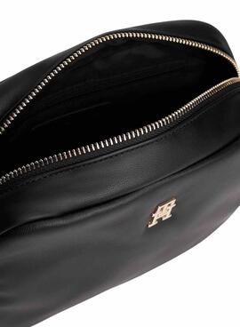 Sac à main Tommy Hilfiger Popette Soft noir pour femmes