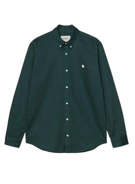 Chemise Carhartt WIP Madison verte pour homme