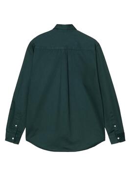 Chemise Carhartt WIP Madison verte pour homme
