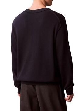 Maillot Calvin Klein Ez Cotton bleu marine pour homme