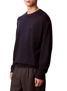 Maillot Calvin Klein Ez Cotton bleu marine pour homme