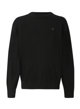 Maillot Calvin Klein Ez Cotton noir pour homme