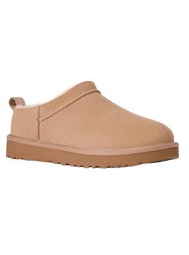 Bottes UGG Classic Micro beige pour femme