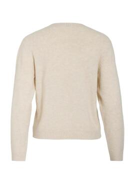 Maillot Vila Vimiraz beige pour femme