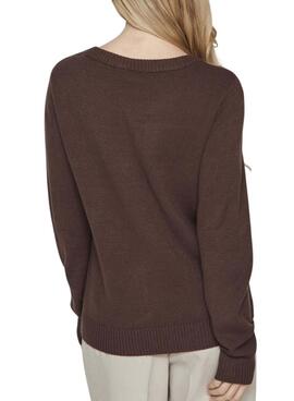 Maillot Vila Viril marron pour femme