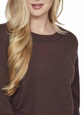 Maillot Vila Viril marron pour femme