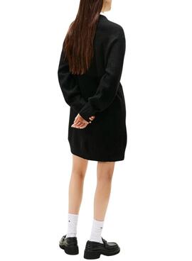 Robe Tommy Jeans Flag noire pour femme