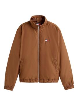 Veste matelassée marron Tommy Jeans pour homme
